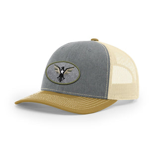 Eagle Icon Trucker Hat - Military Olive | Ballistic Republic™