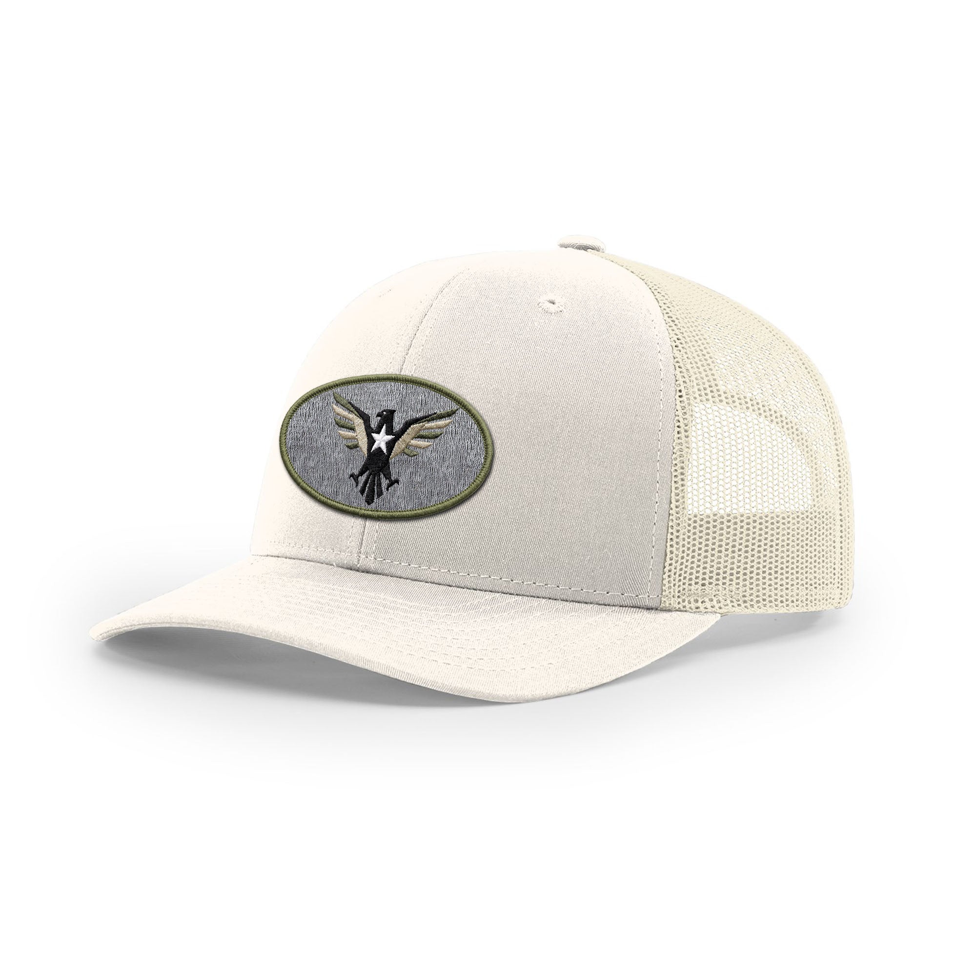 Eagle Icon Trucker Hat - Military Olive | Ballistic Republic™