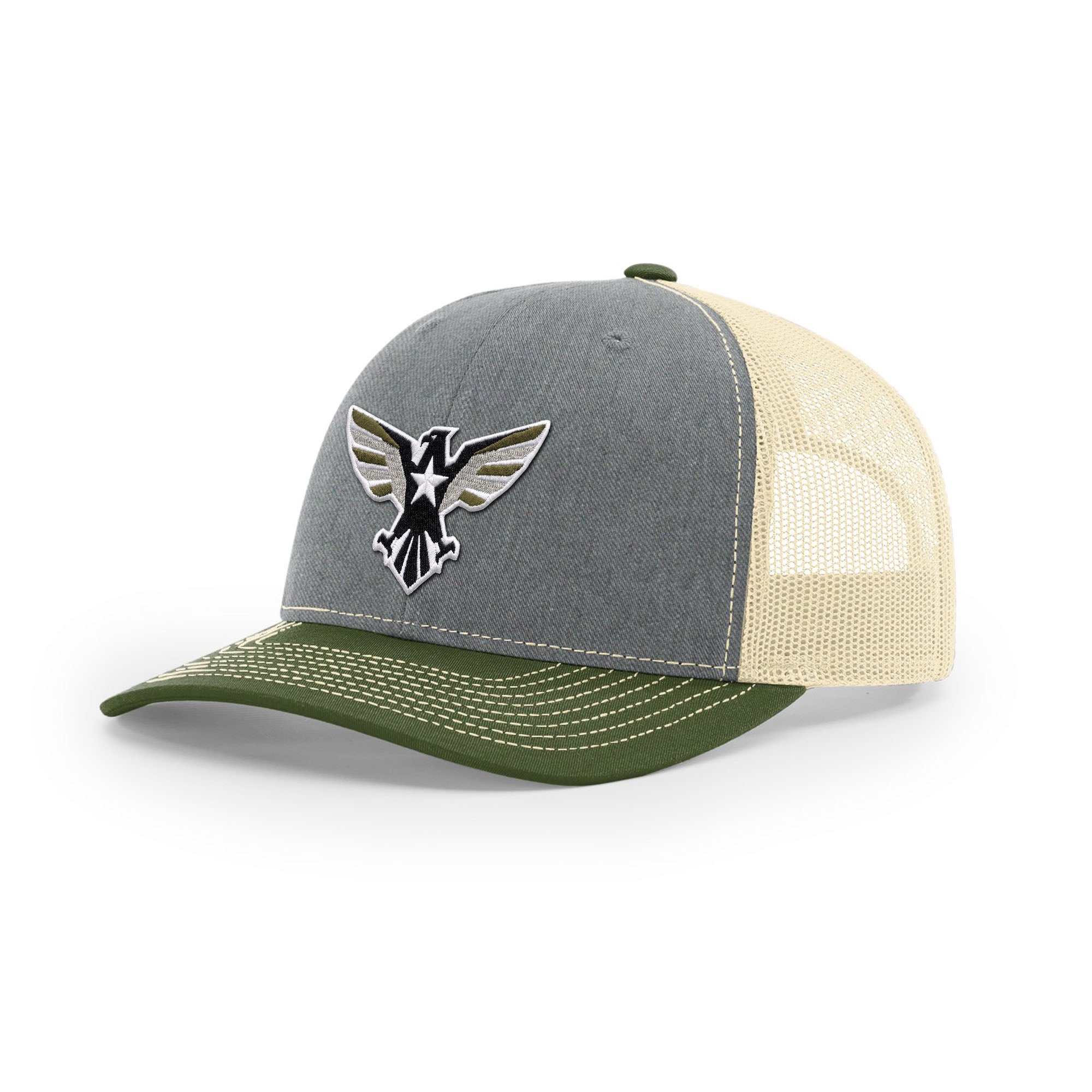 Eagle Icon Trucker Hat - 3D