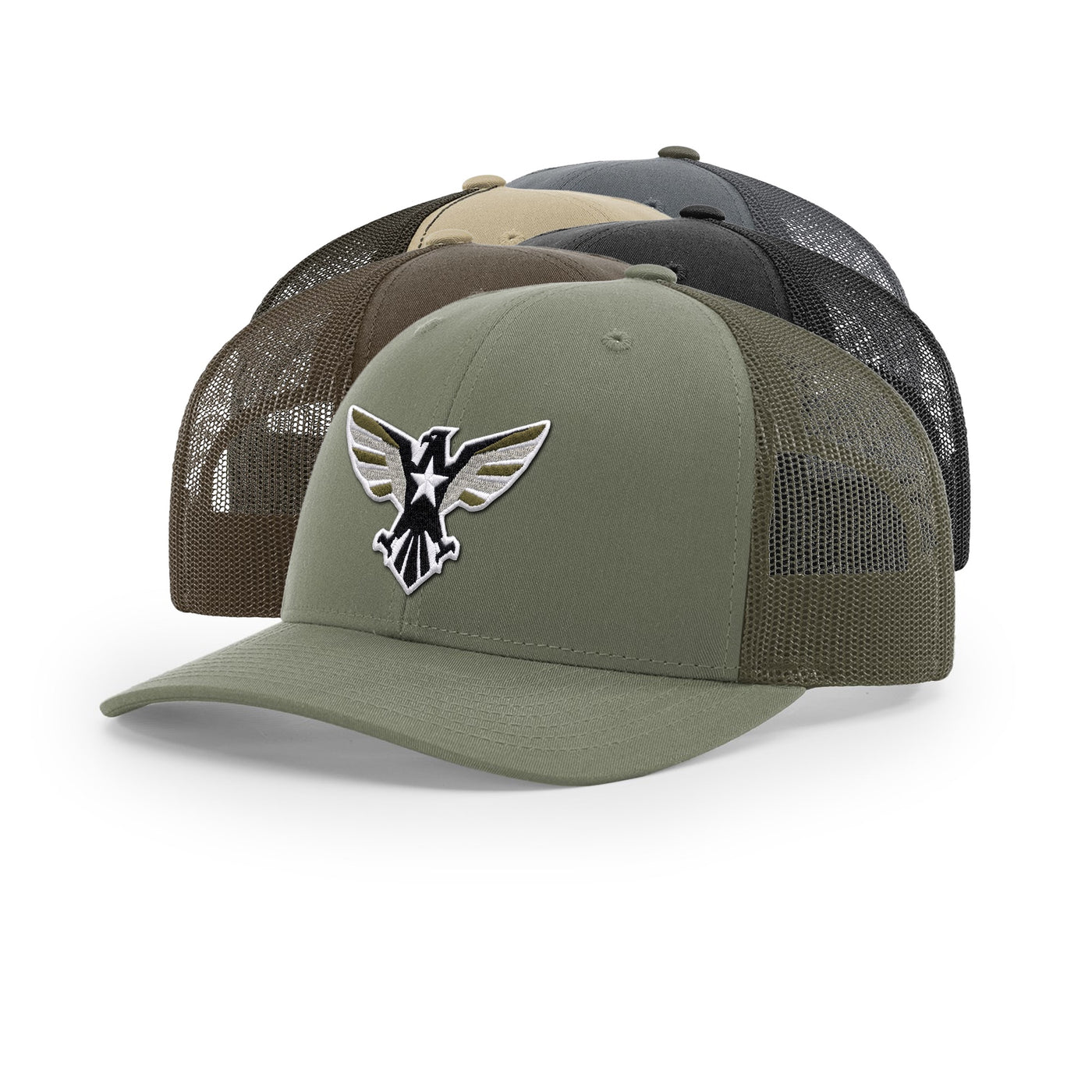 Eagle Icon Trucker Hat - 3D | Ballistic Republic™
