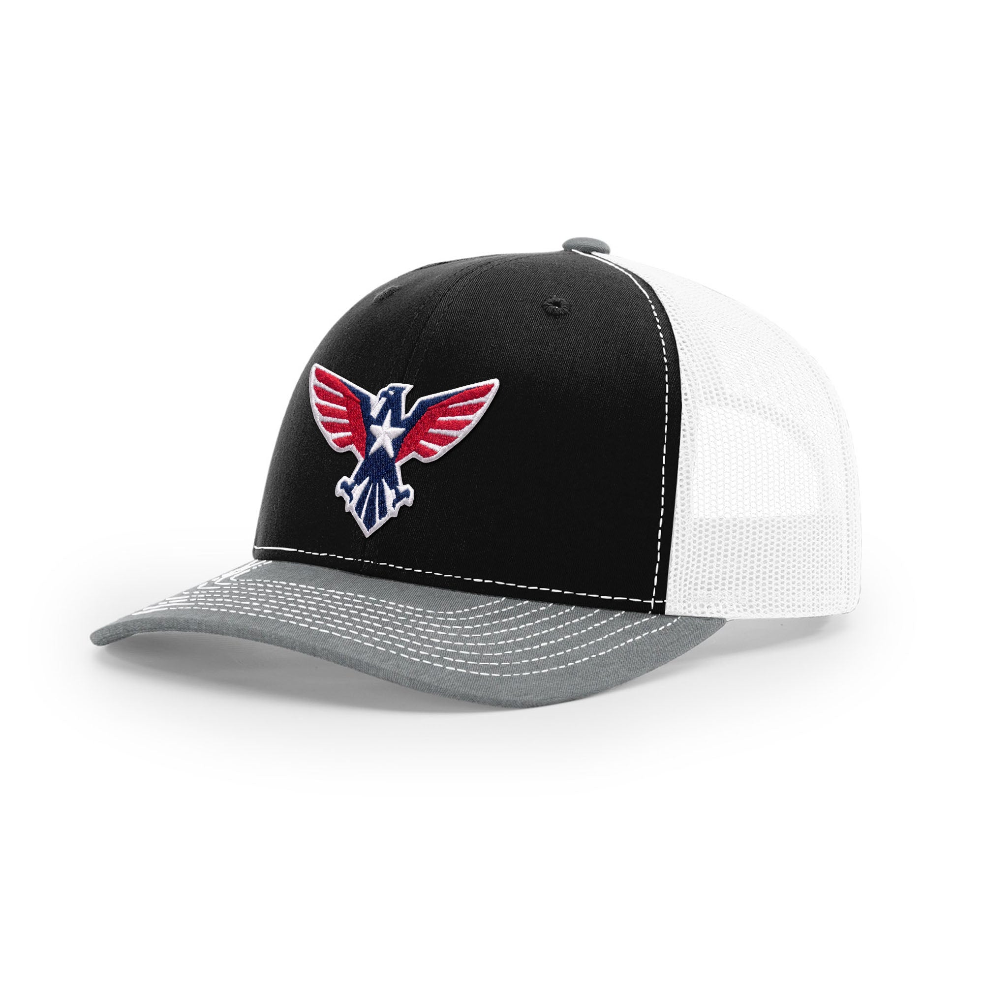 Eagle Icon Trucker Hat - 3D Patriotic | Ballistic Republic™