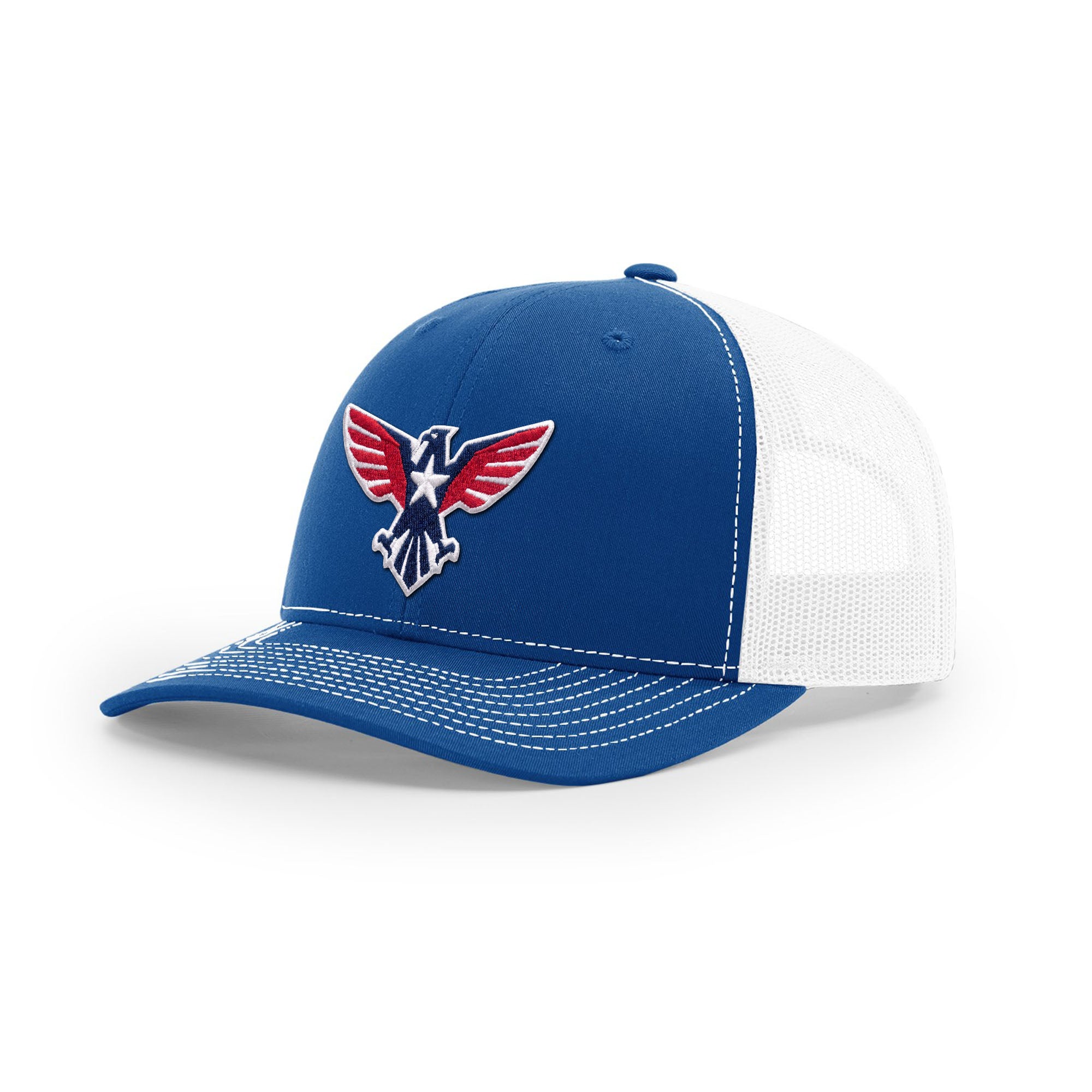 Eagle Icon Trucker Hat - 3D Patriotic | Ballistic Republic™