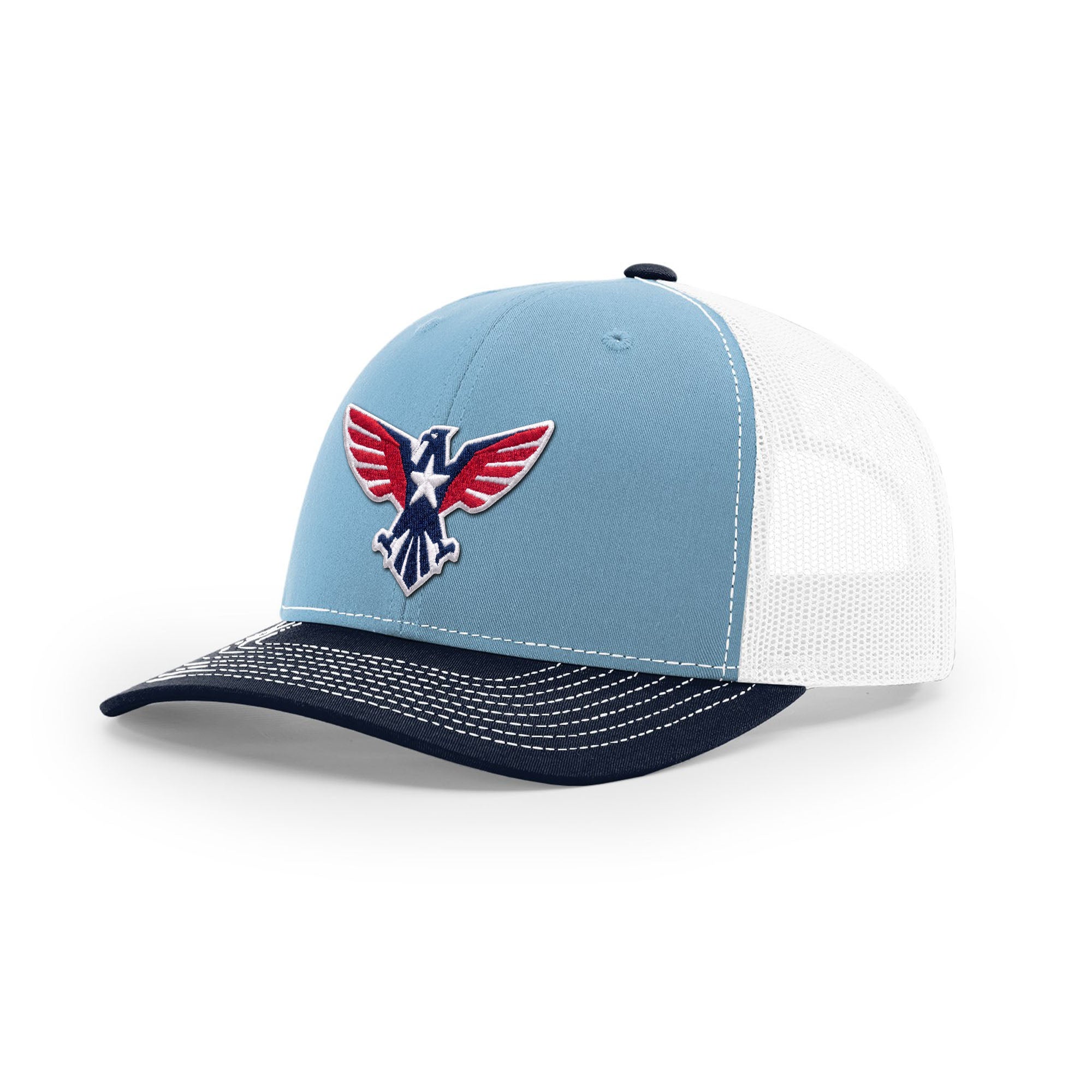 Eagle Icon Trucker Hat - 3D Patriotic | Ballistic Republic™