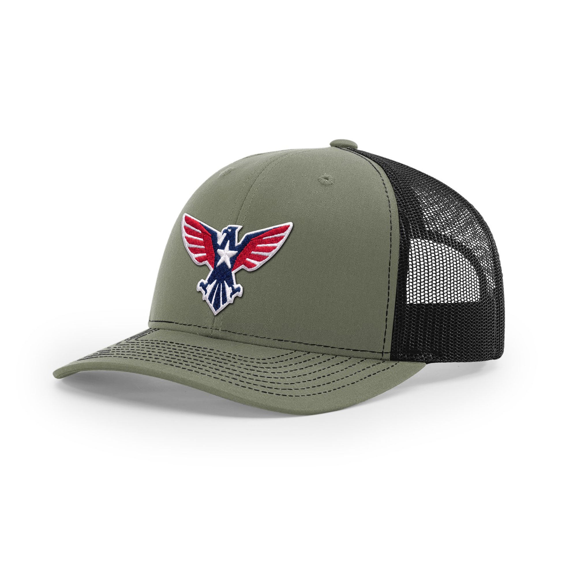 Eagle Icon Trucker Hat - 3D Patriotic | Ballistic Republic™