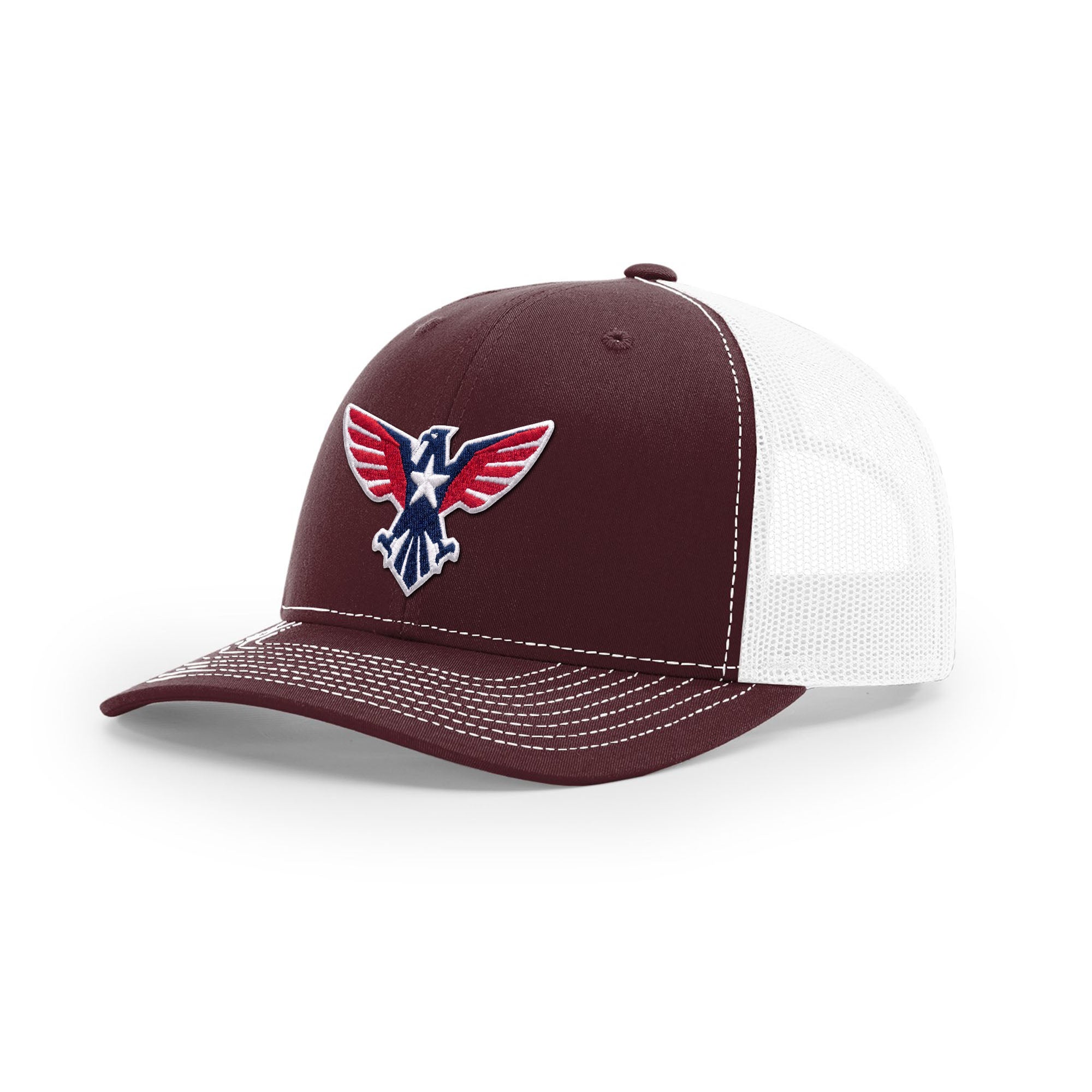 Eagle Icon Trucker Hat - 3D Patriotic | Ballistic Republic™