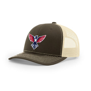 Eagle Icon Trucker Hat - 3D Patriotic | Ballistic Republic™