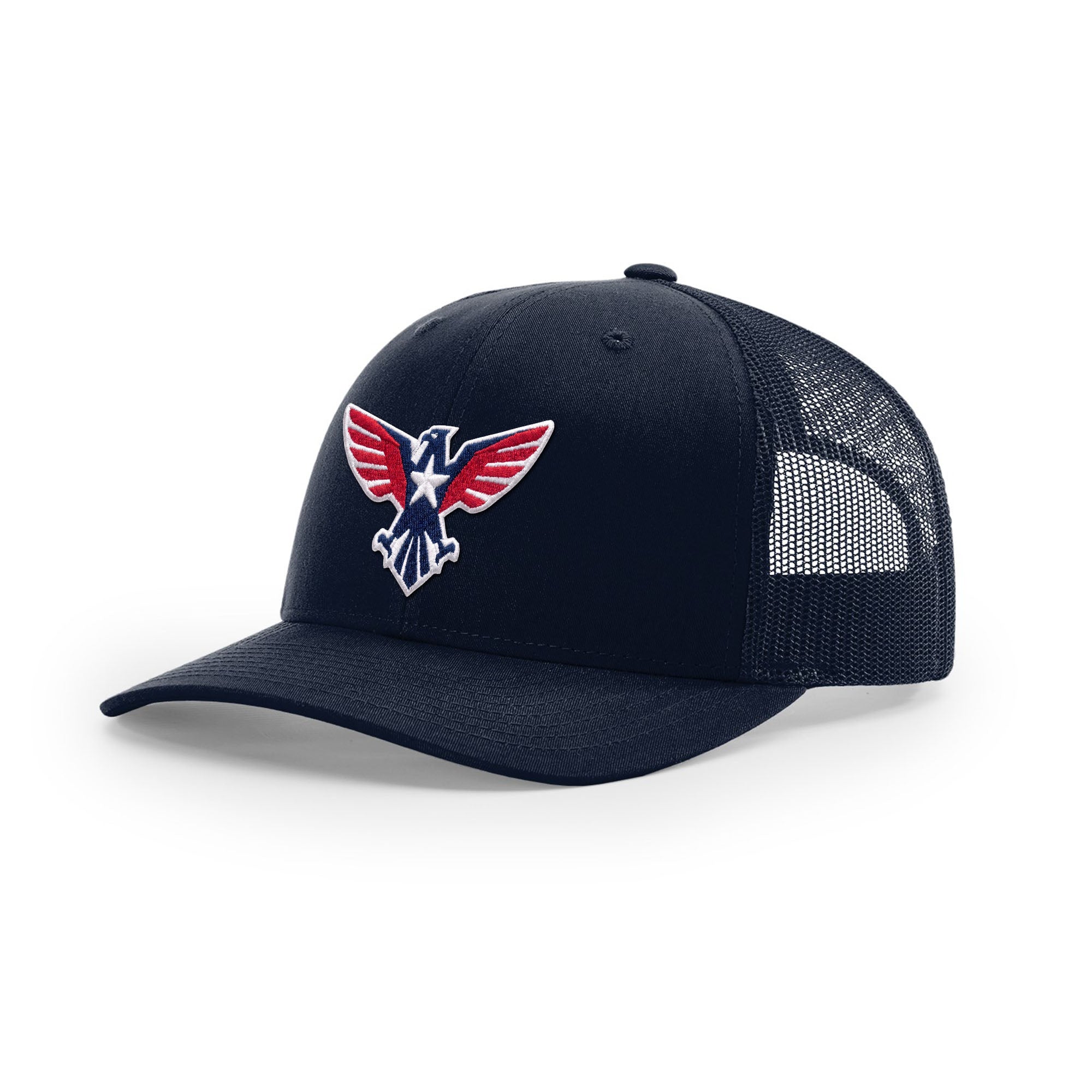 Eagle Icon Trucker Hat - 3D Patriotic | Ballistic Republic™