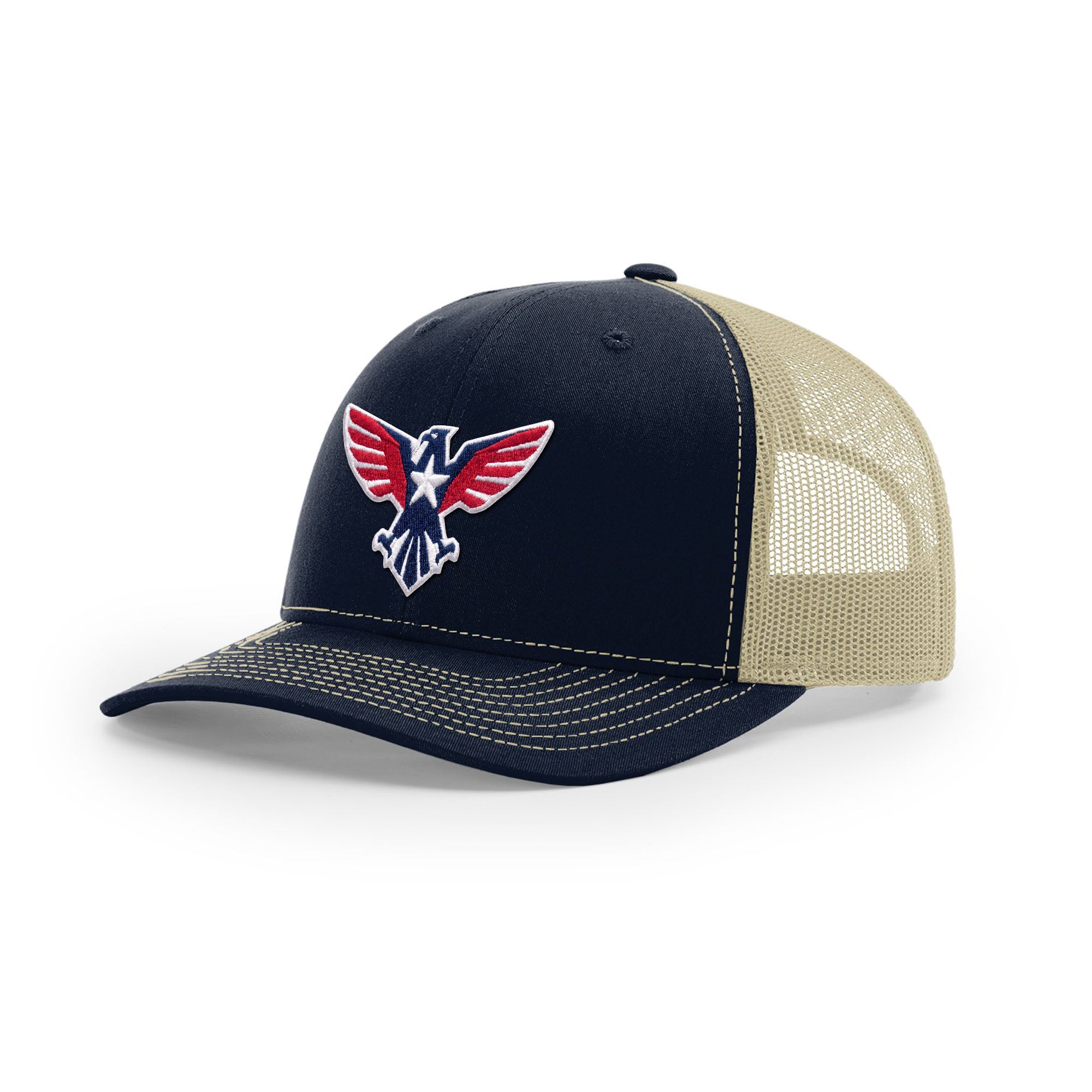 Eagle Icon Trucker Hat - 3D Patriotic | Ballistic Republic™
