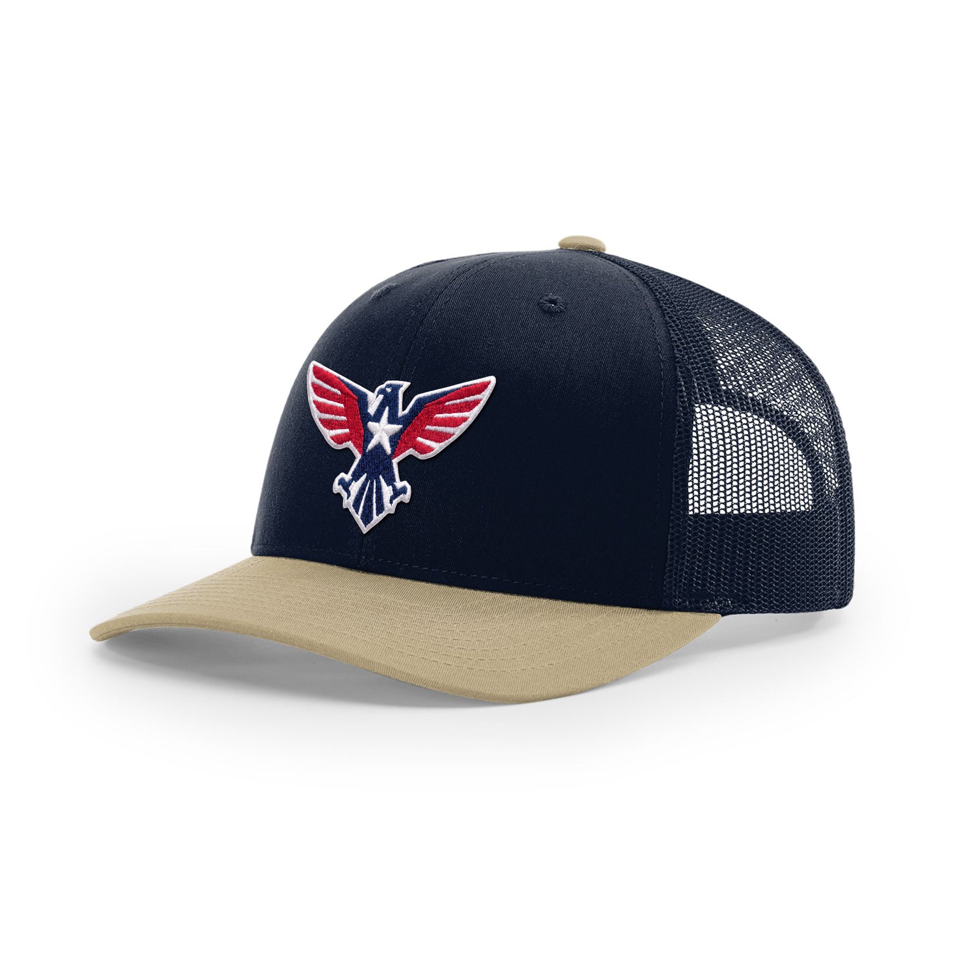Eagle Icon Trucker Hat - 3D Patriotic | Ballistic Republic™