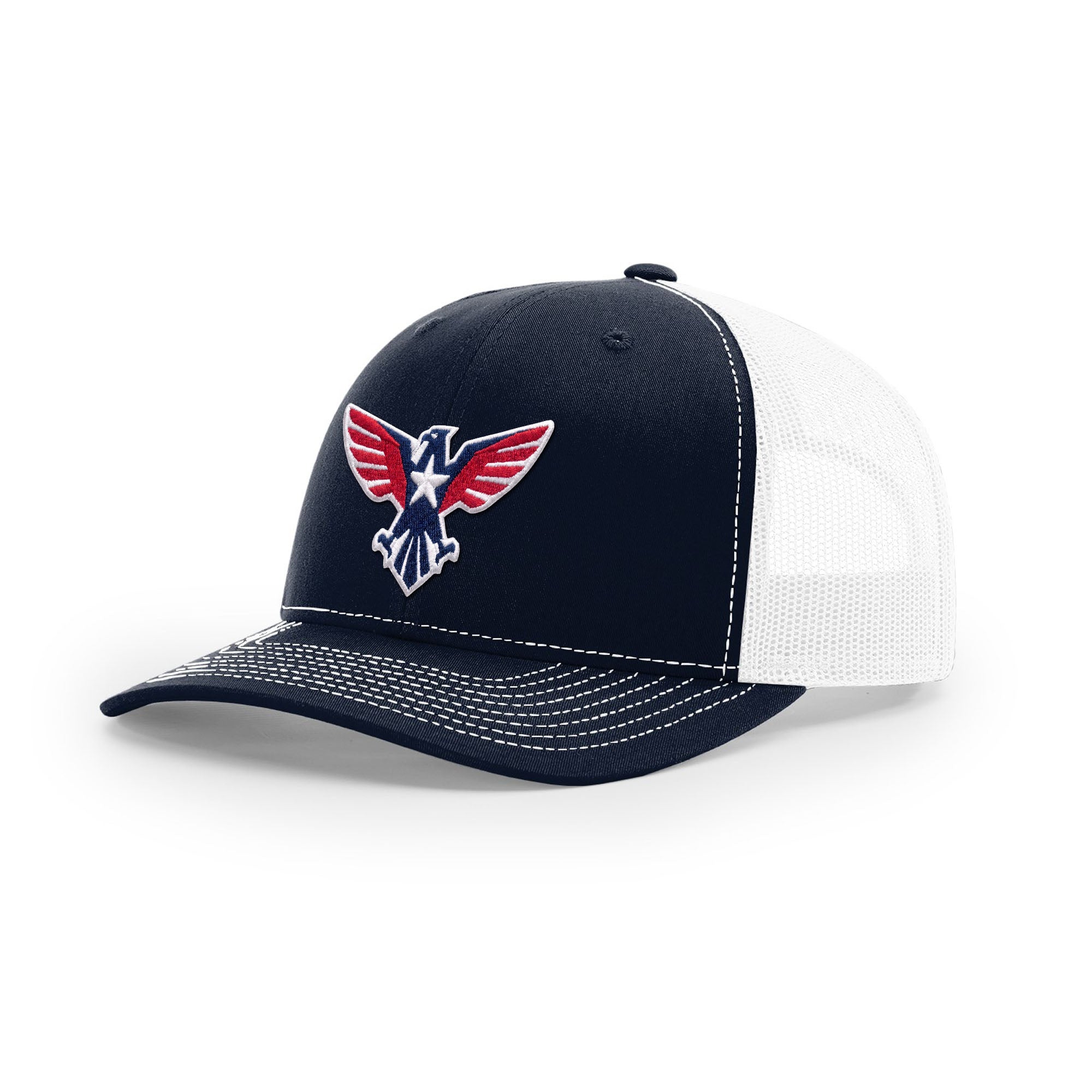 Eagle Icon Trucker Hat - 3D Patriotic | Ballistic Republic™