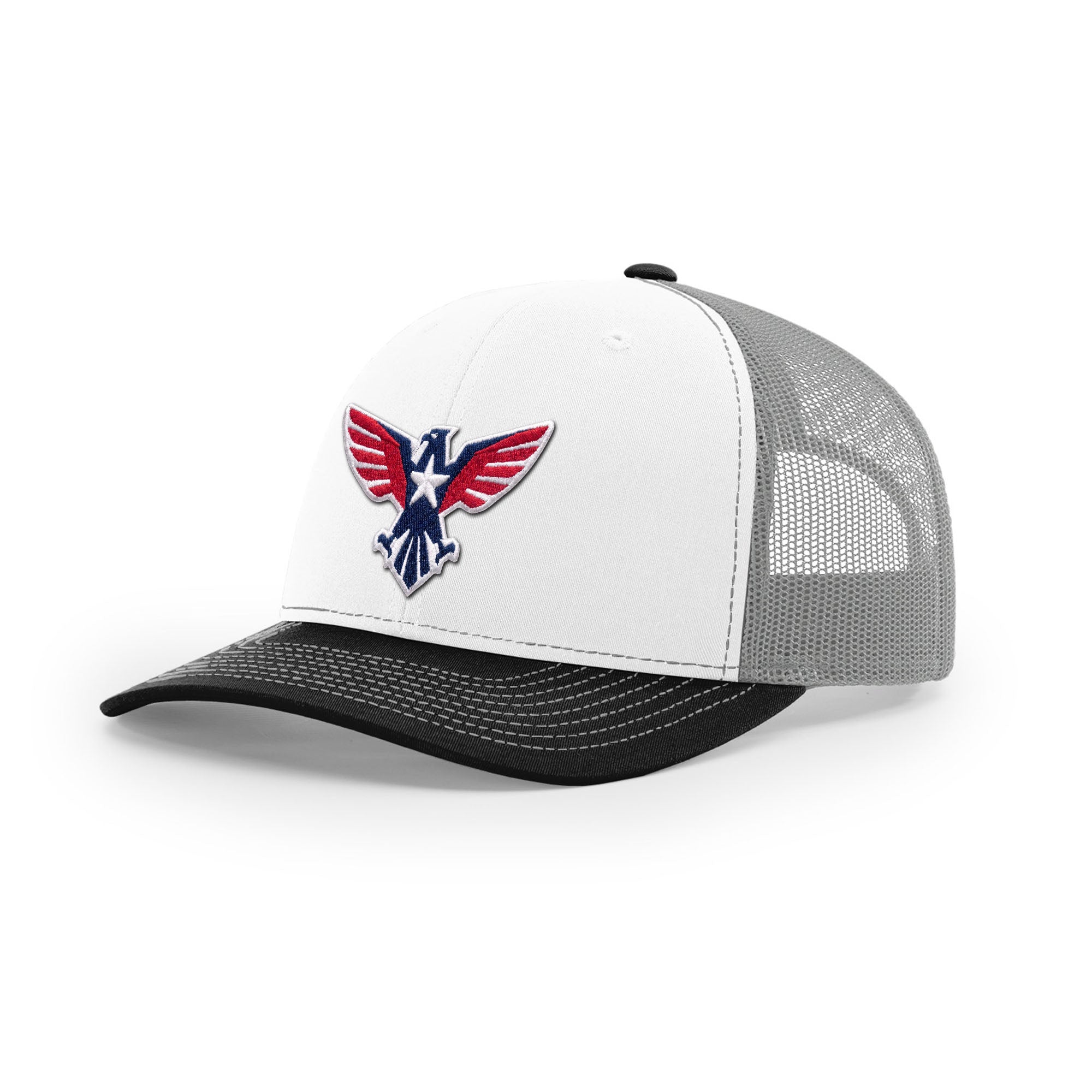 Eagle Icon Trucker Hat - 3D Patriotic | Ballistic Republic™