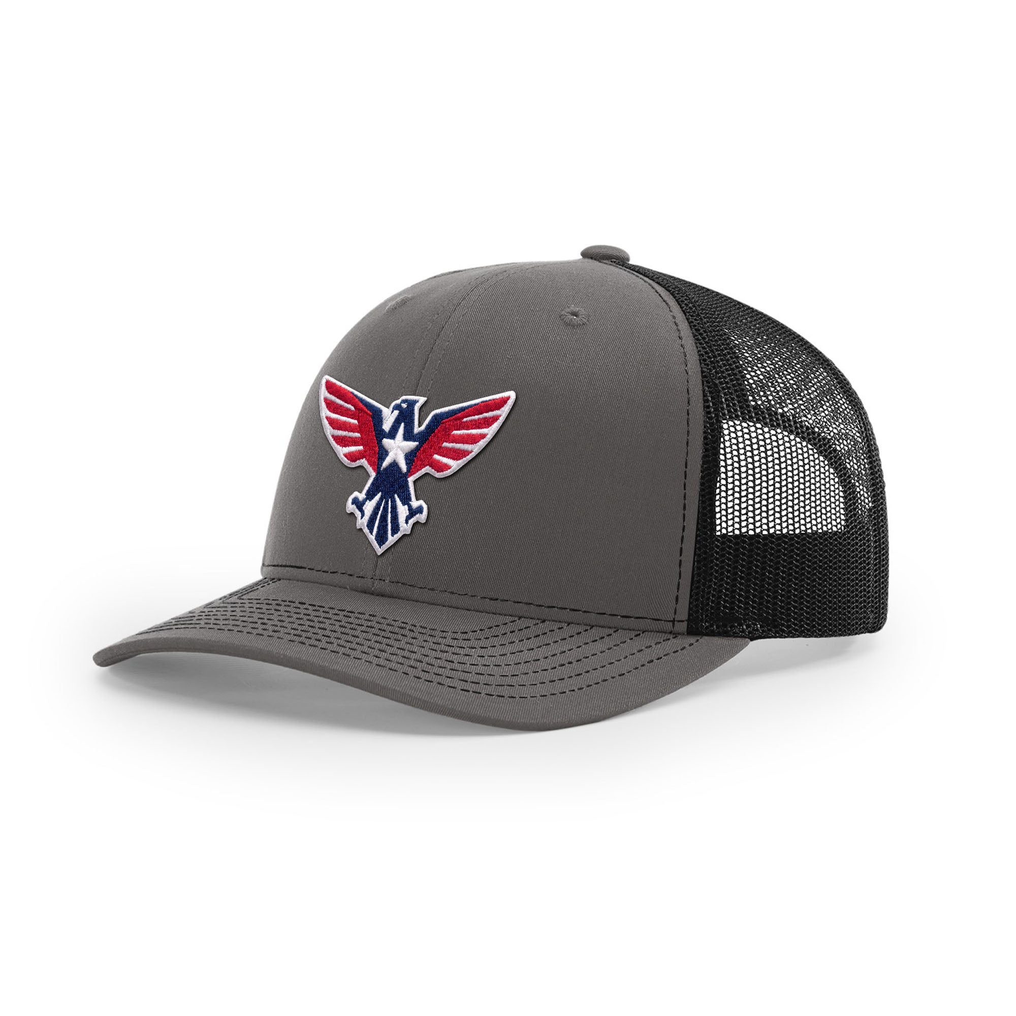 Eagle Icon Trucker Hat - 3D Patriotic | Ballistic Republic™
