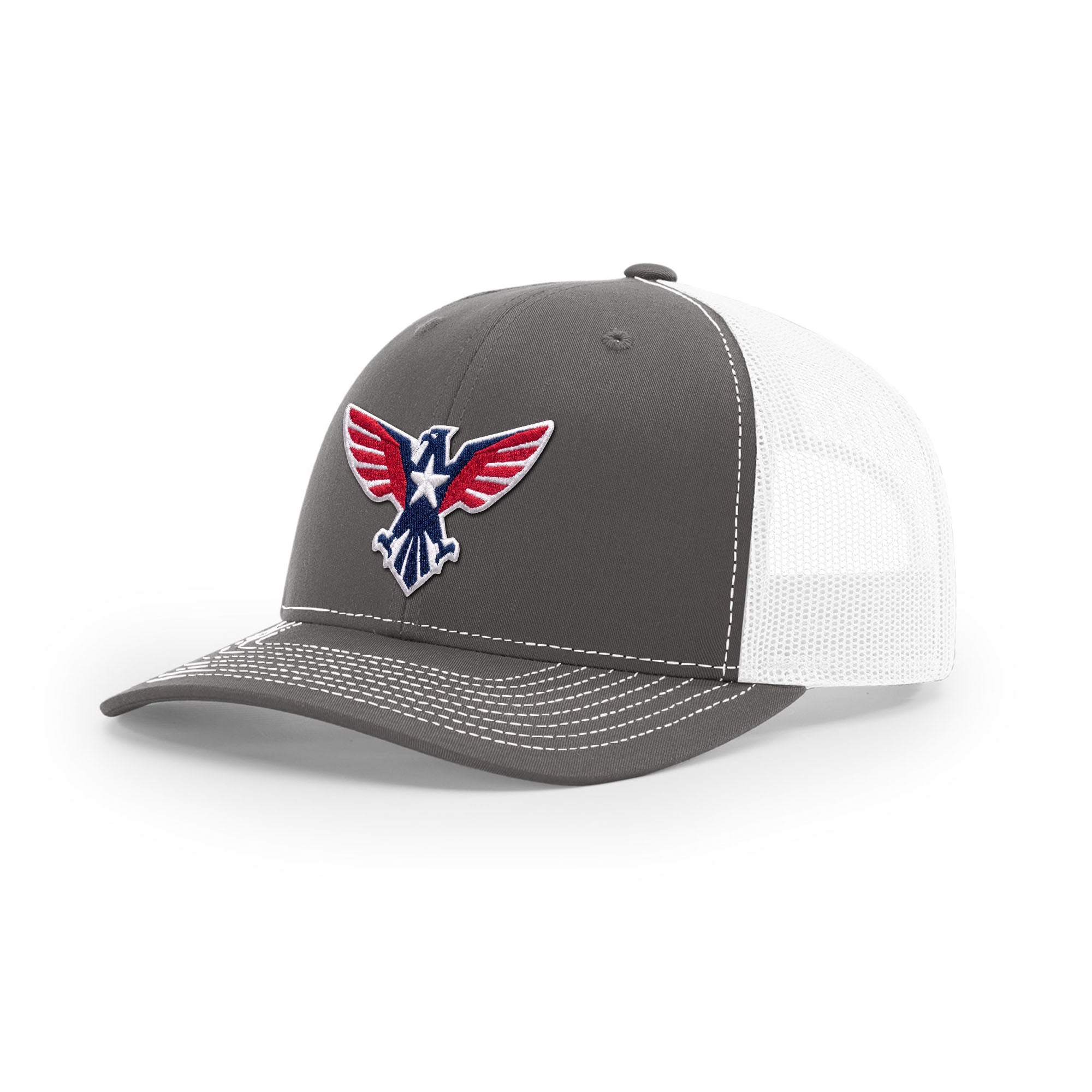Eagle Icon Trucker Hat - 3D Patriotic | Ballistic Republic™