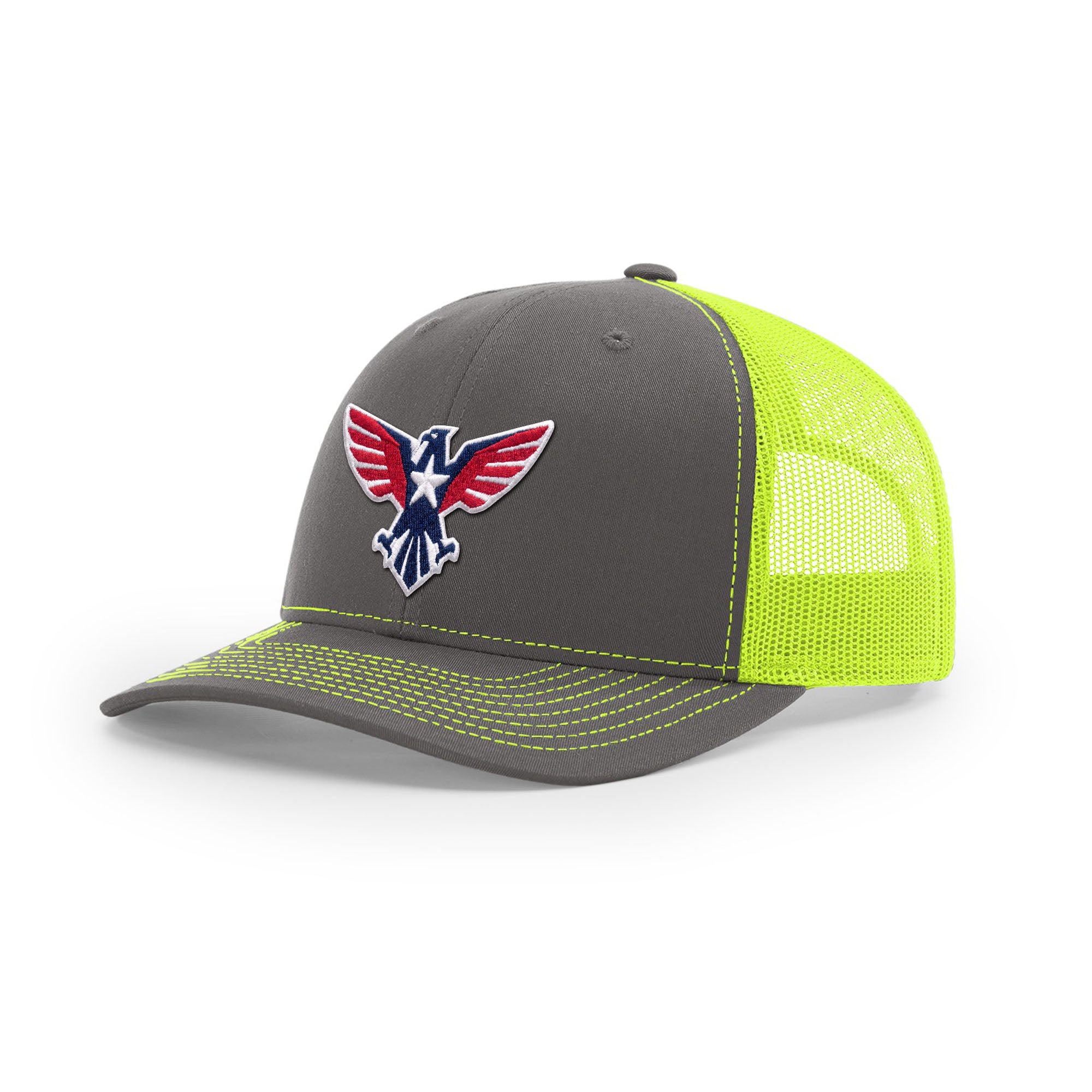 Eagle Icon Trucker Hat - 3D Patriotic | Ballistic Republic™