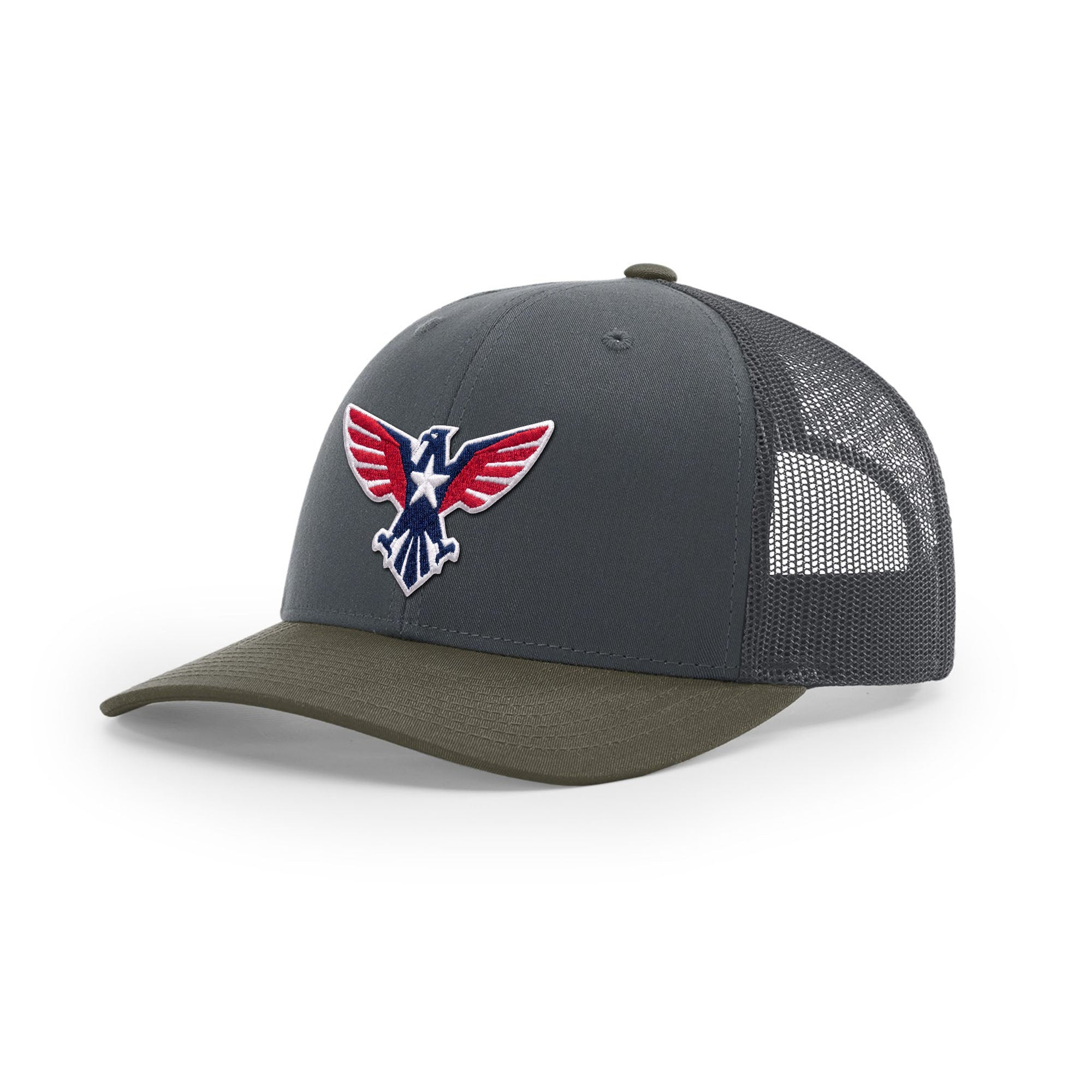 Eagle Icon Trucker Hat - 3D Patriotic | Ballistic Republic™