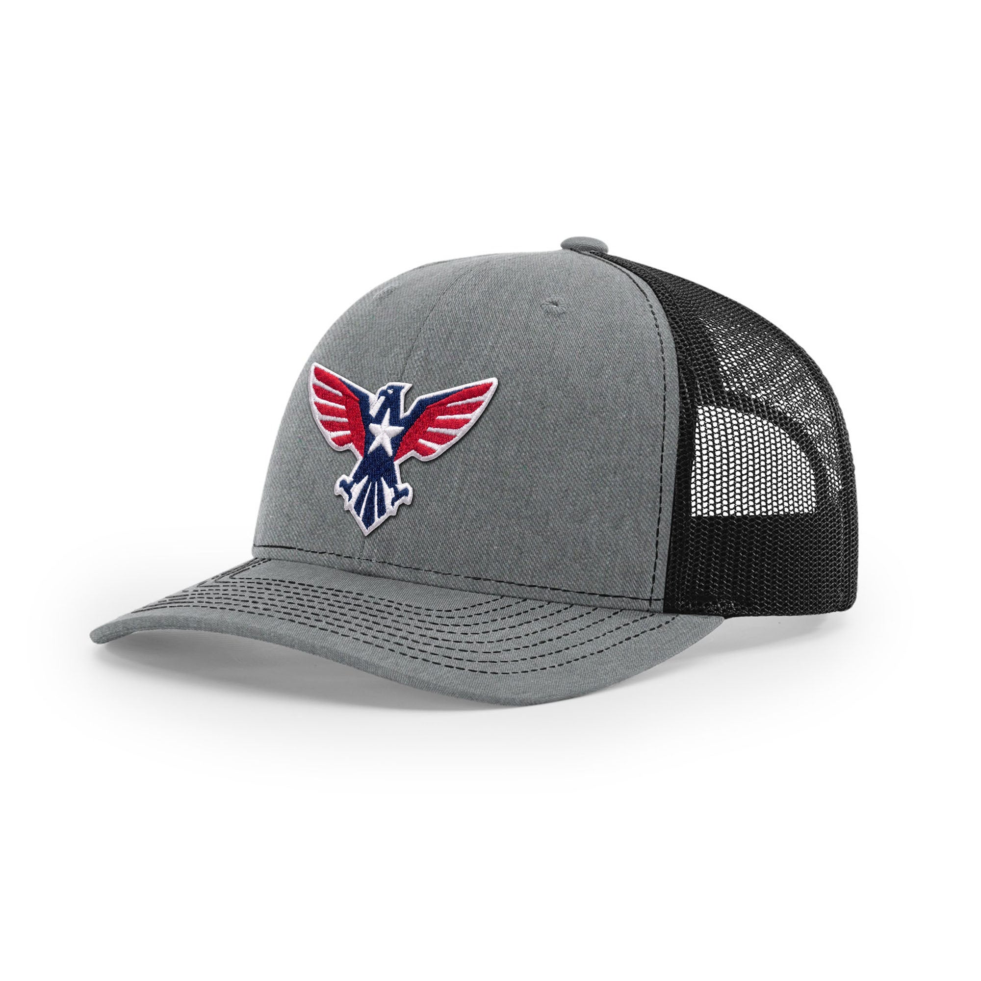 Eagle Icon Trucker Hat - 3D Patriotic | Ballistic Republic™