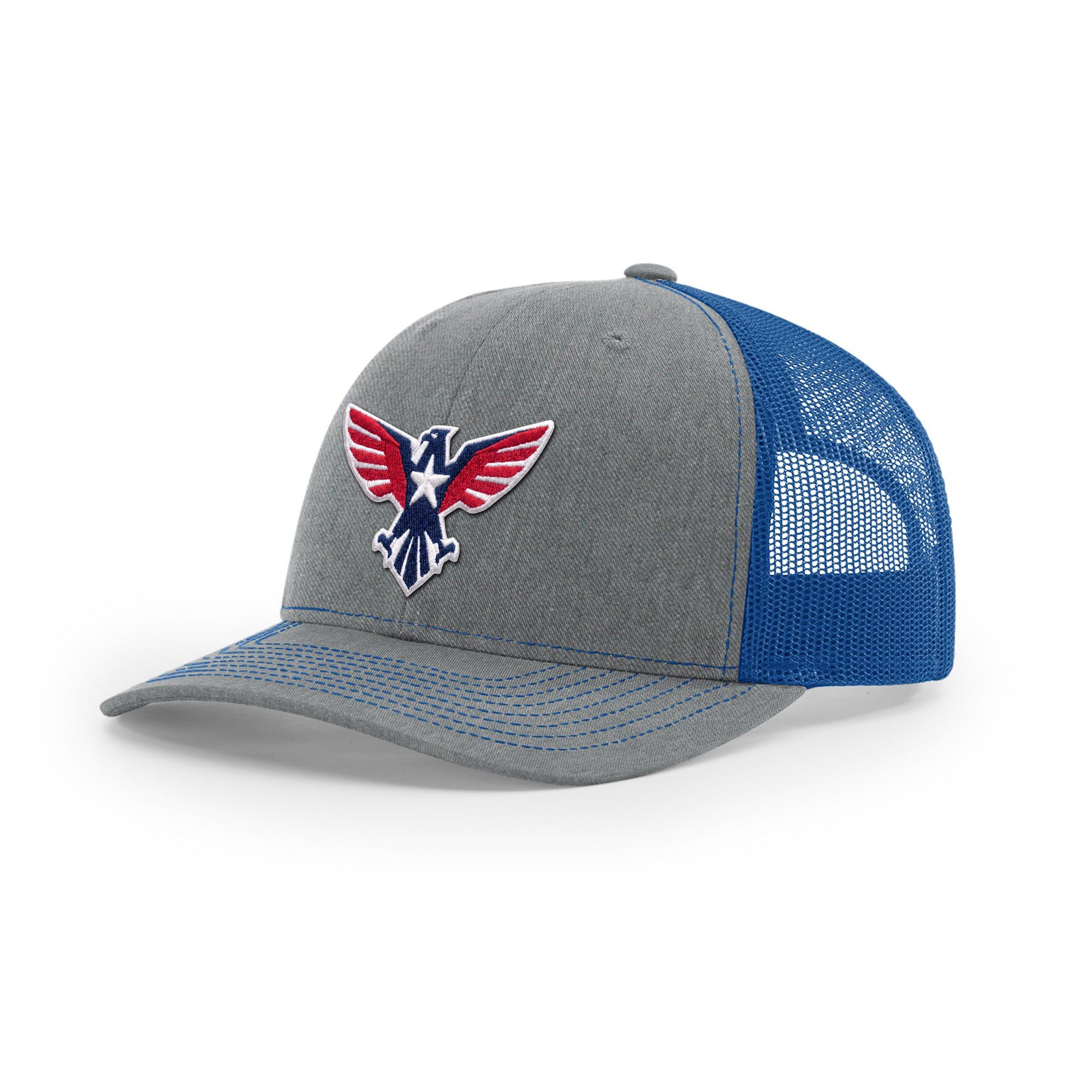 Eagle Icon Trucker Hat - 3D Patriotic | Ballistic Republic™