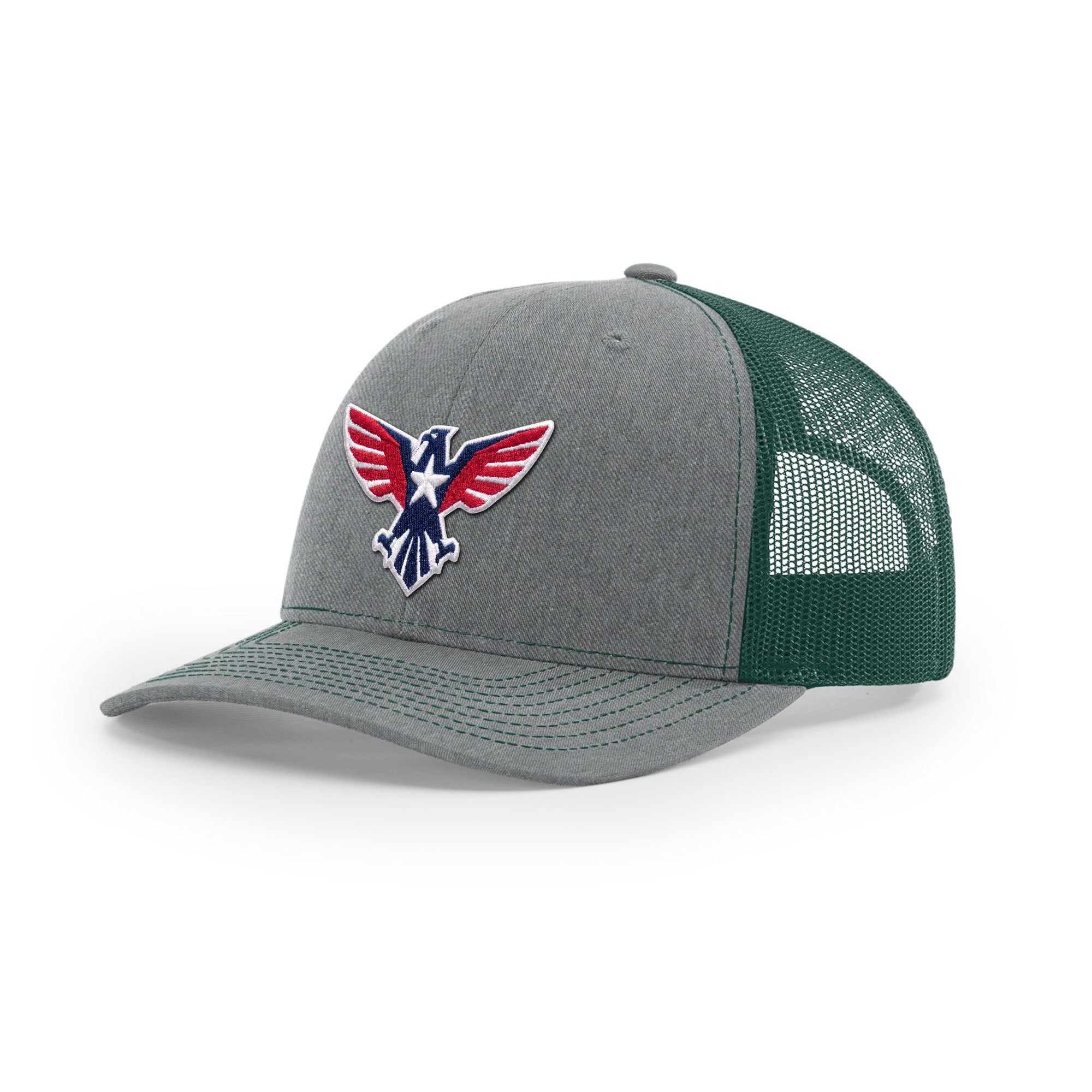 Eagle Icon Trucker Hat - 3D Patriotic | Ballistic Republic™