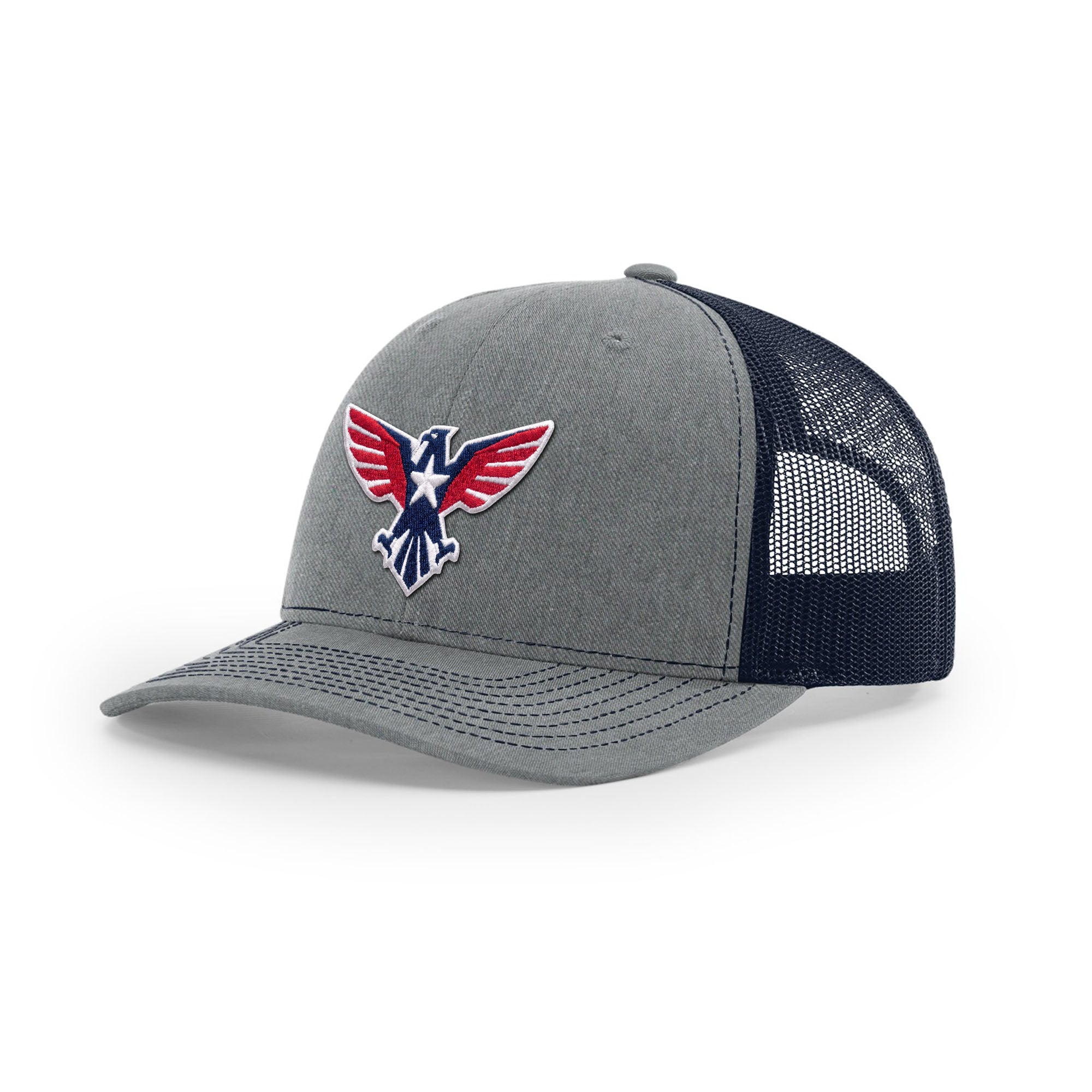 Eagle Icon Trucker Hat - 3D Patriotic | Ballistic Republic™