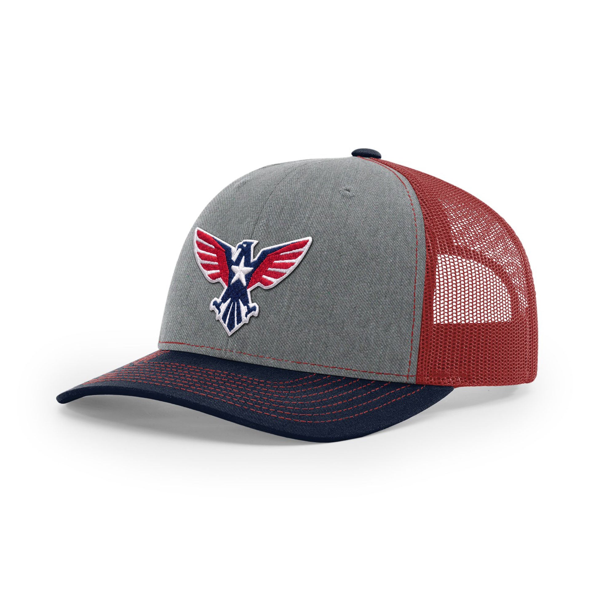 Eagle Icon Trucker Hat - 3D Patriotic | Ballistic Republic™