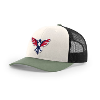 Eagle Icon Trucker Hat - 3D Patriotic | Ballistic Republic™