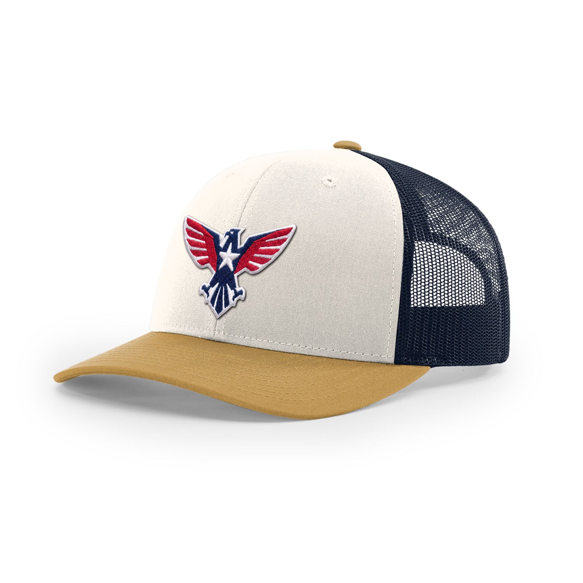 Eagle Icon Trucker Hat - 3D Patriotic | Ballistic Republic™
