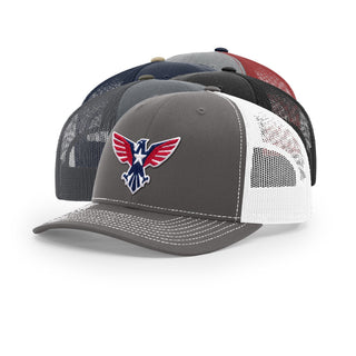 Eagle Icon Trucker Hat - 3D Patriotic | Ballistic Republic™