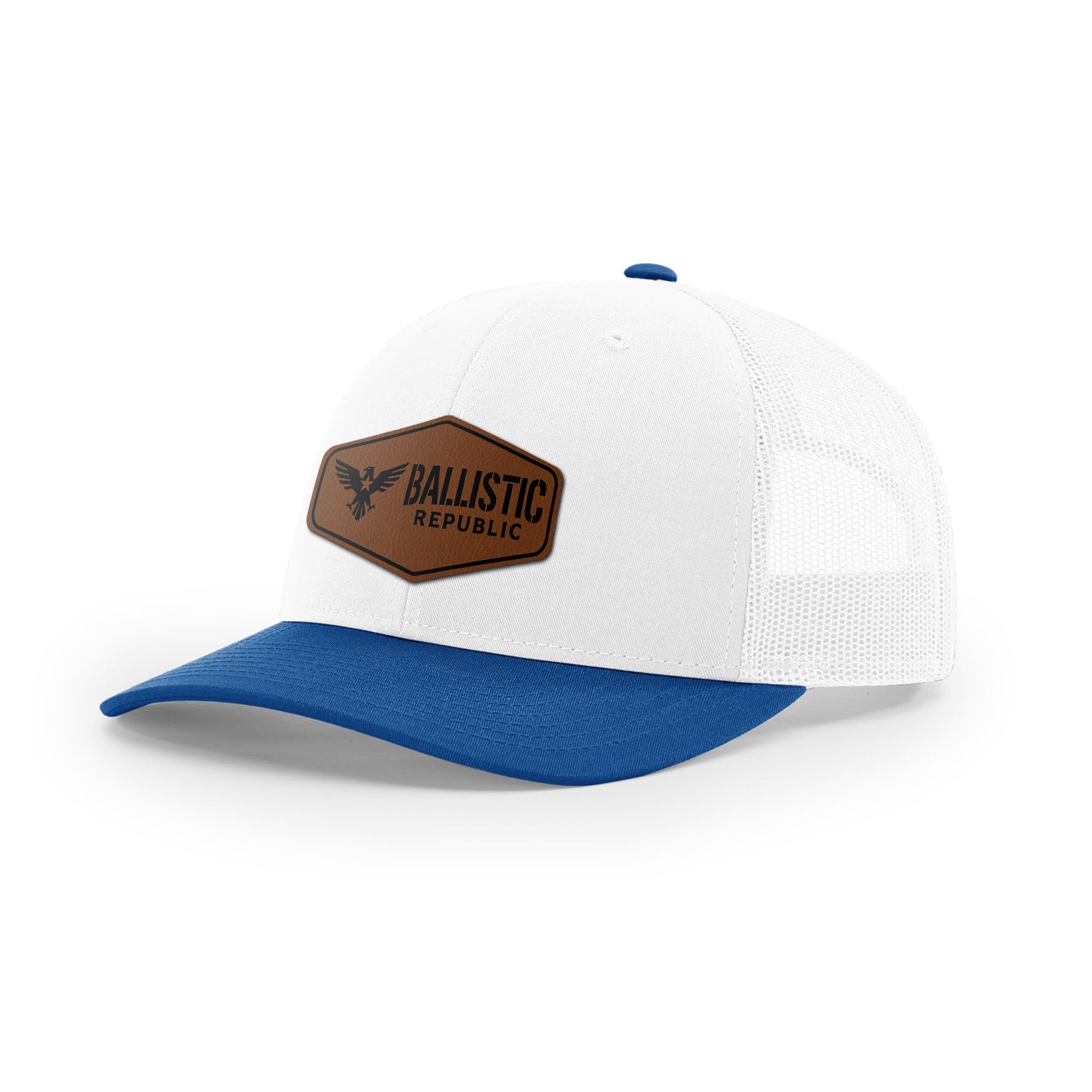 Ballistic Republic Logo Trucker Hat - Leather | Ballistic Republic™