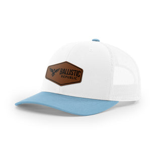 Ballistic Republic Logo Trucker Hat - Leather | Ballistic Republic™