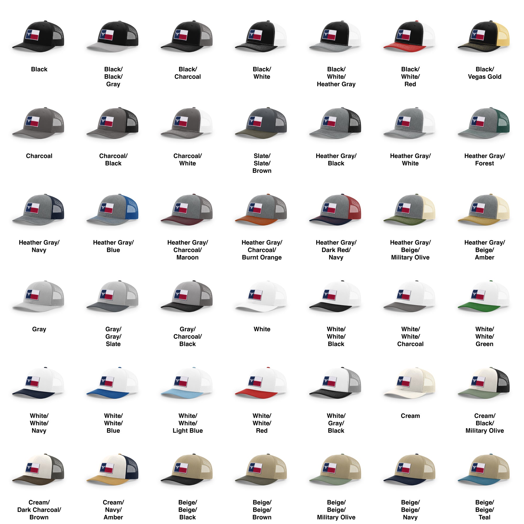 Texas Flag Eagle Trucker Hat | Ballistic Republic™