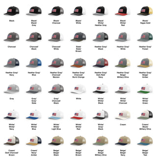 USA Flag Eagle Trucker Hat | Ballistic Republic™