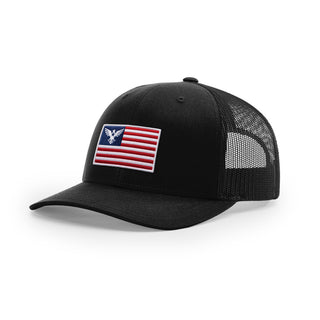 USA Flag Eagle Trucker Hat | Ballistic Republic™