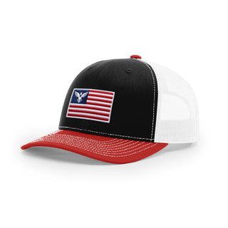 USA Flag Eagle Trucker Hat | Ballistic Republic™
