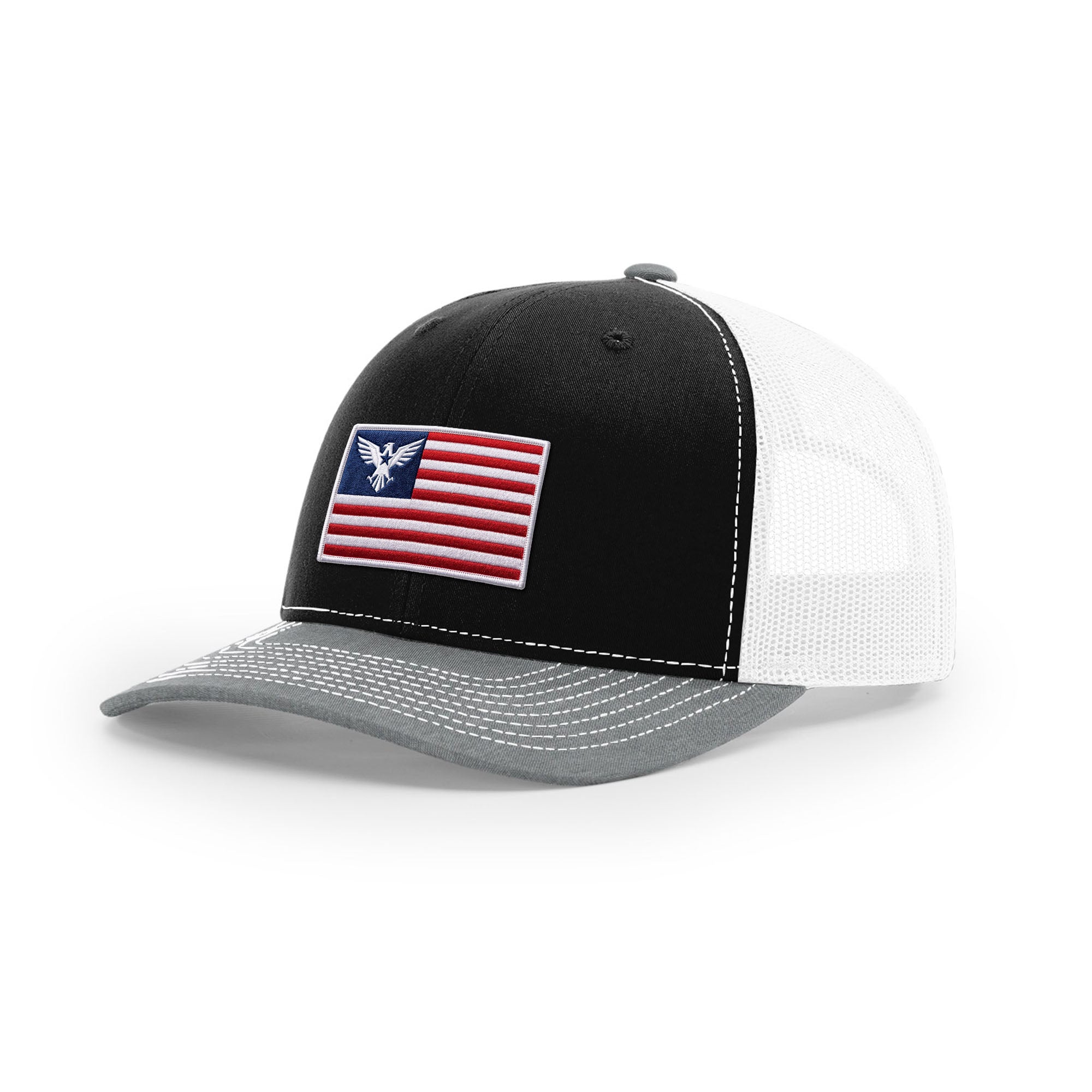 USA Flag Eagle Trucker Hat | Ballistic Republic™