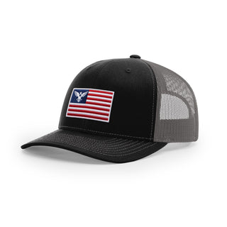 USA Flag Eagle Trucker Hat | Ballistic Republic™