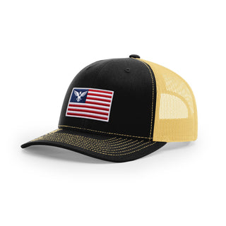 USA Flag Eagle Trucker Hat | Ballistic Republic™