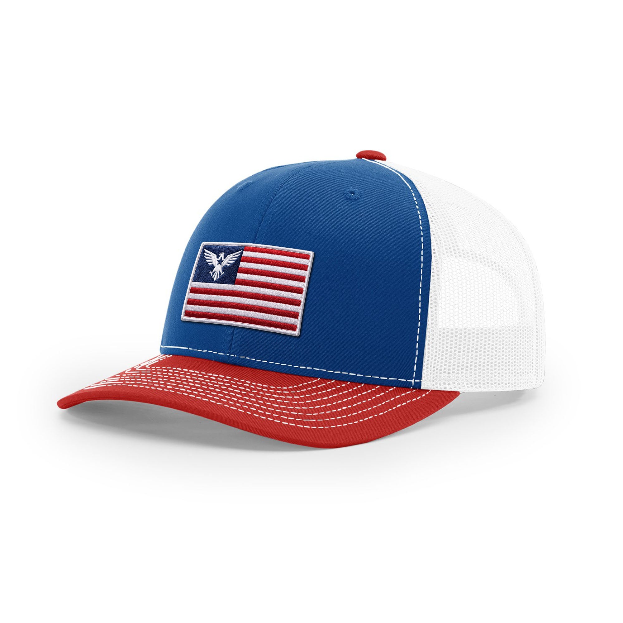USA Flag Eagle Trucker Hat | Ballistic Republic™