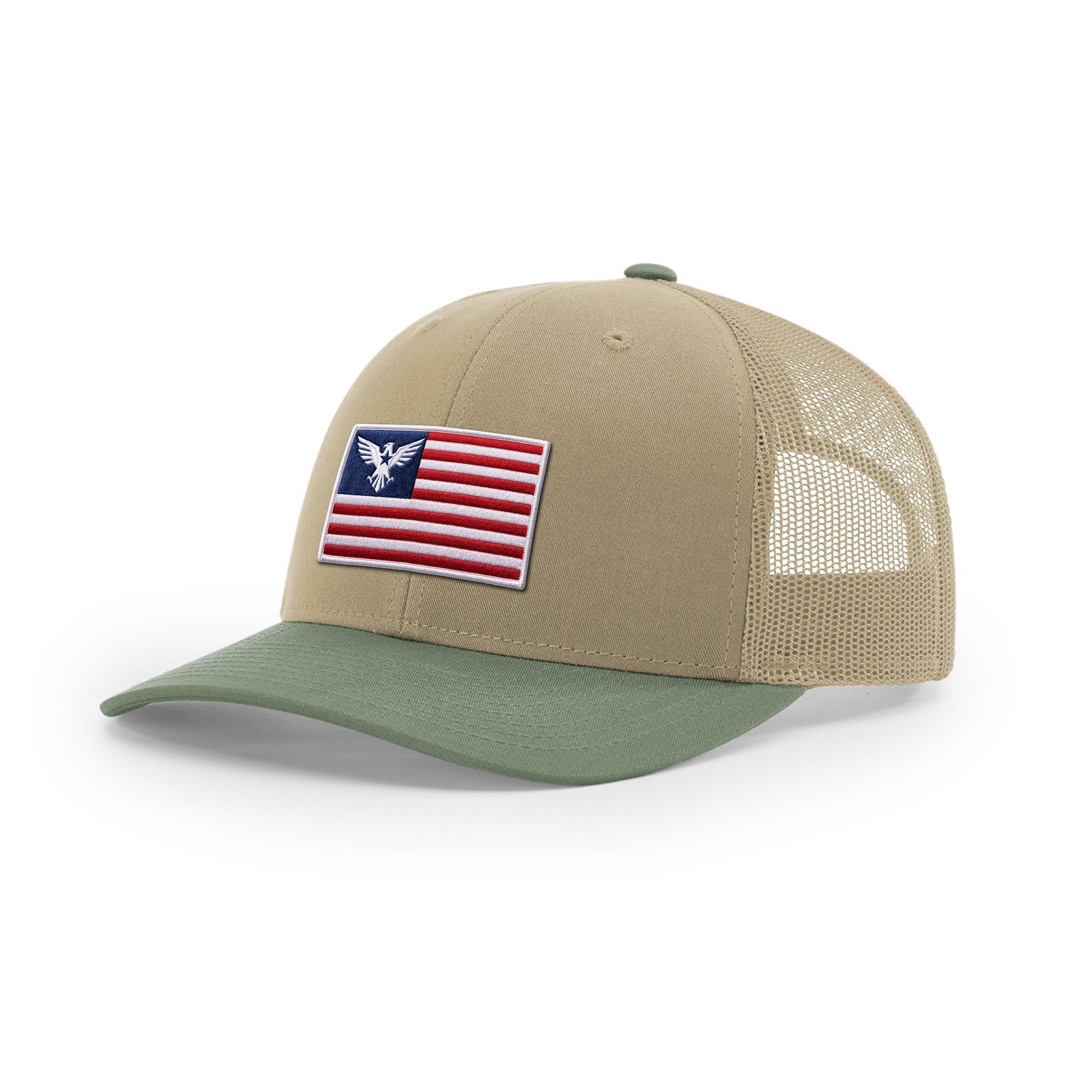 USA Flag Eagle Trucker Hat | Ballistic Republic™