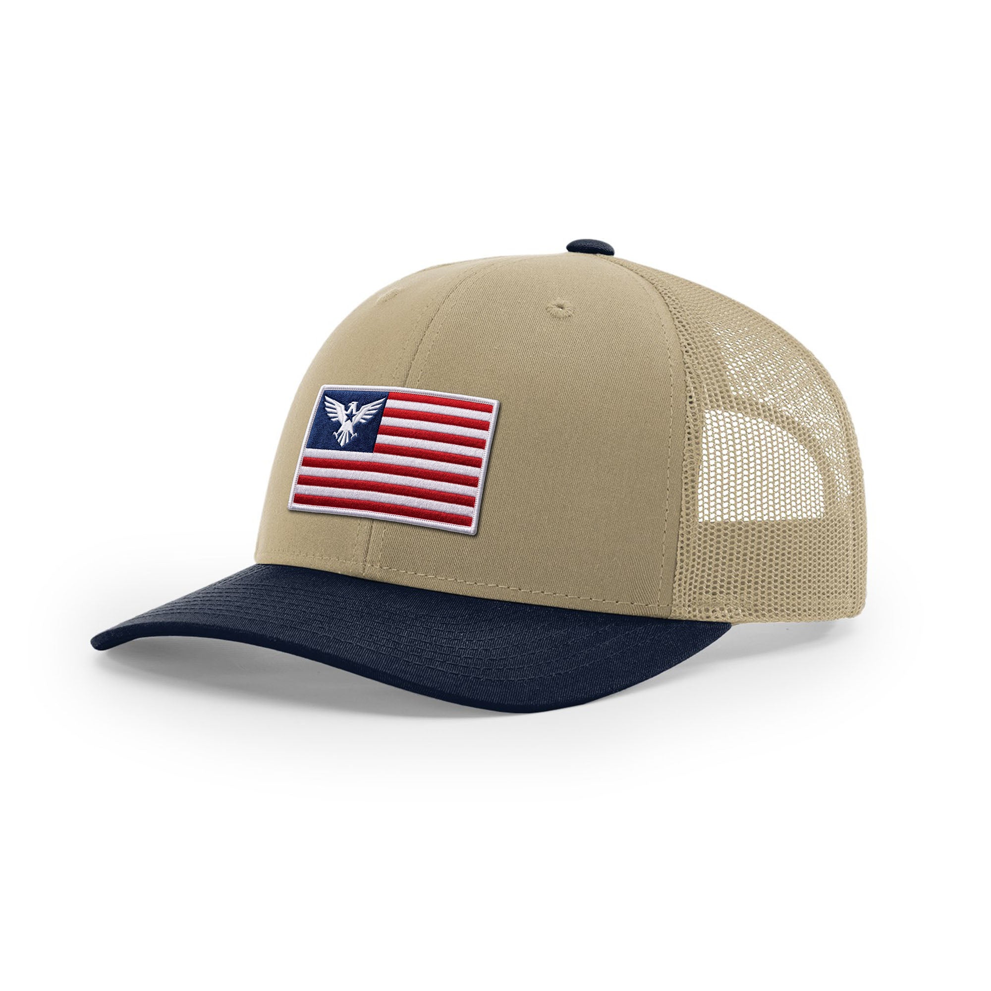 USA Flag Eagle Trucker Hat | Ballistic Republic™
