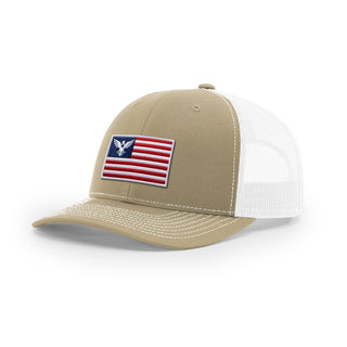 USA Flag Eagle Trucker Hat | Ballistic Republic™