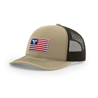 USA Flag Eagle Trucker Hat | Ballistic Republic™