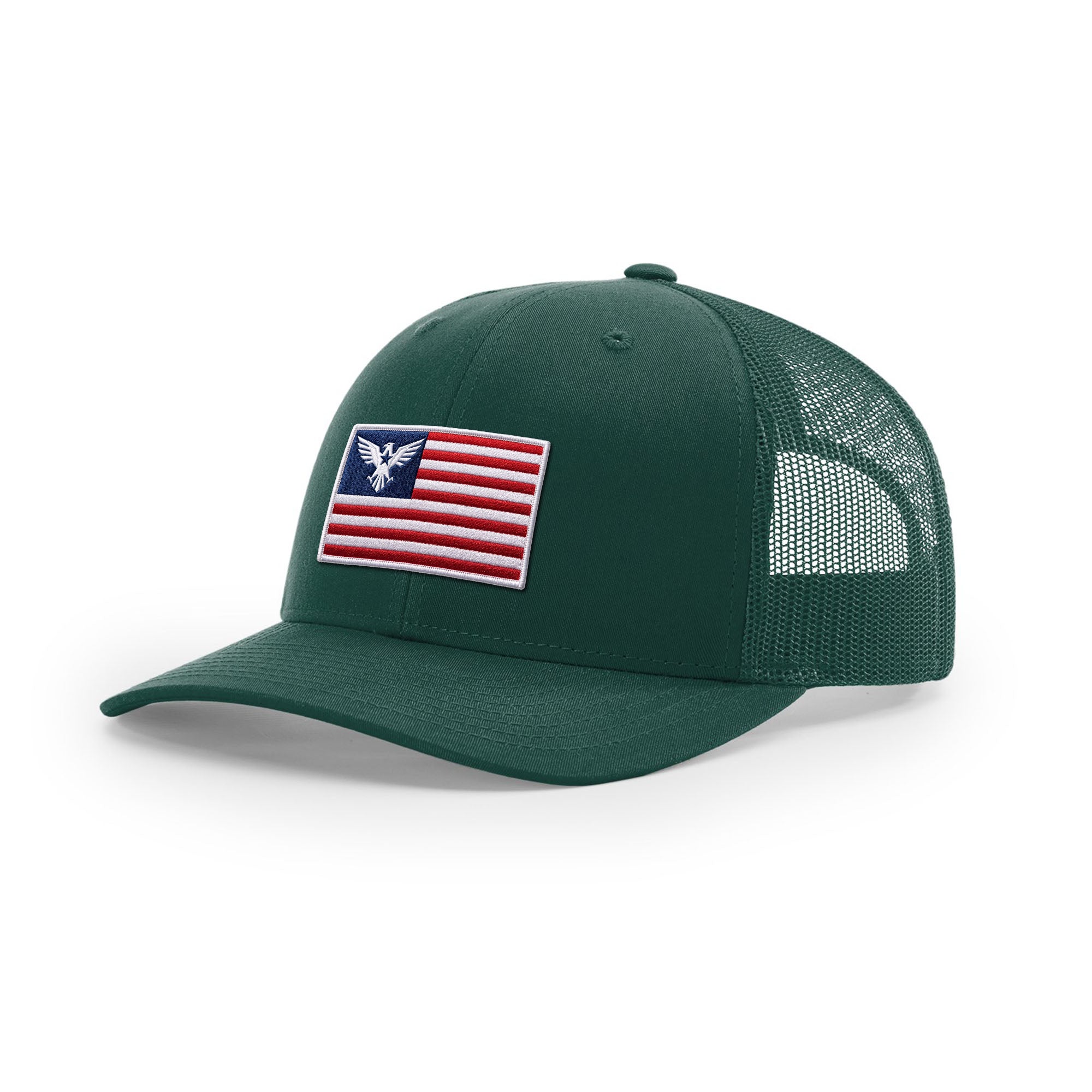 USA Flag Eagle Trucker Hat | Ballistic Republic™