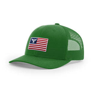 USA Flag Eagle Trucker Hat | Ballistic Republic™