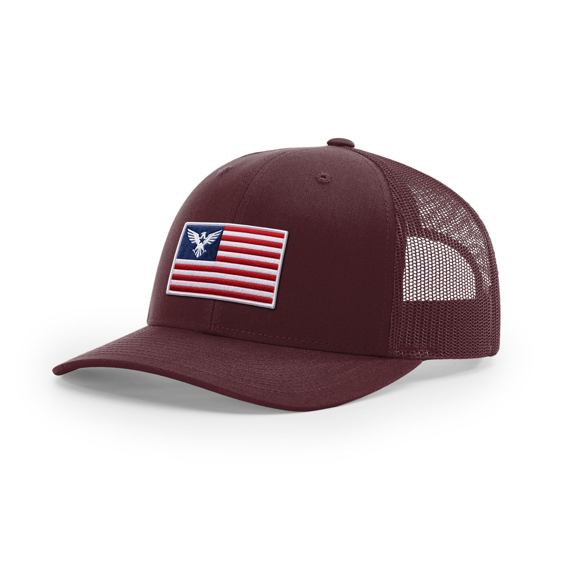 USA Flag Eagle Trucker Hat | Ballistic Republic™
