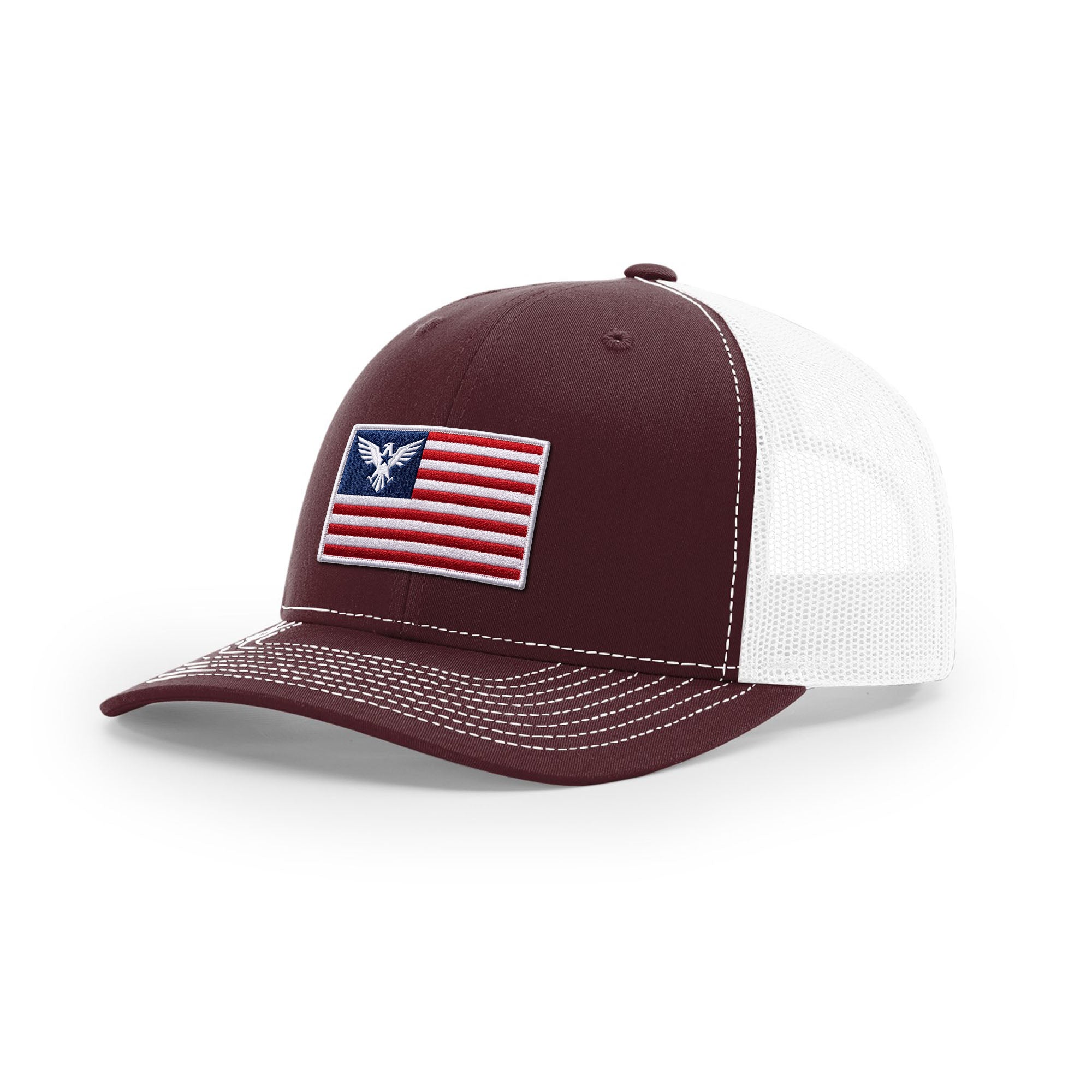 USA Flag Eagle Trucker Hat | Ballistic Republic™