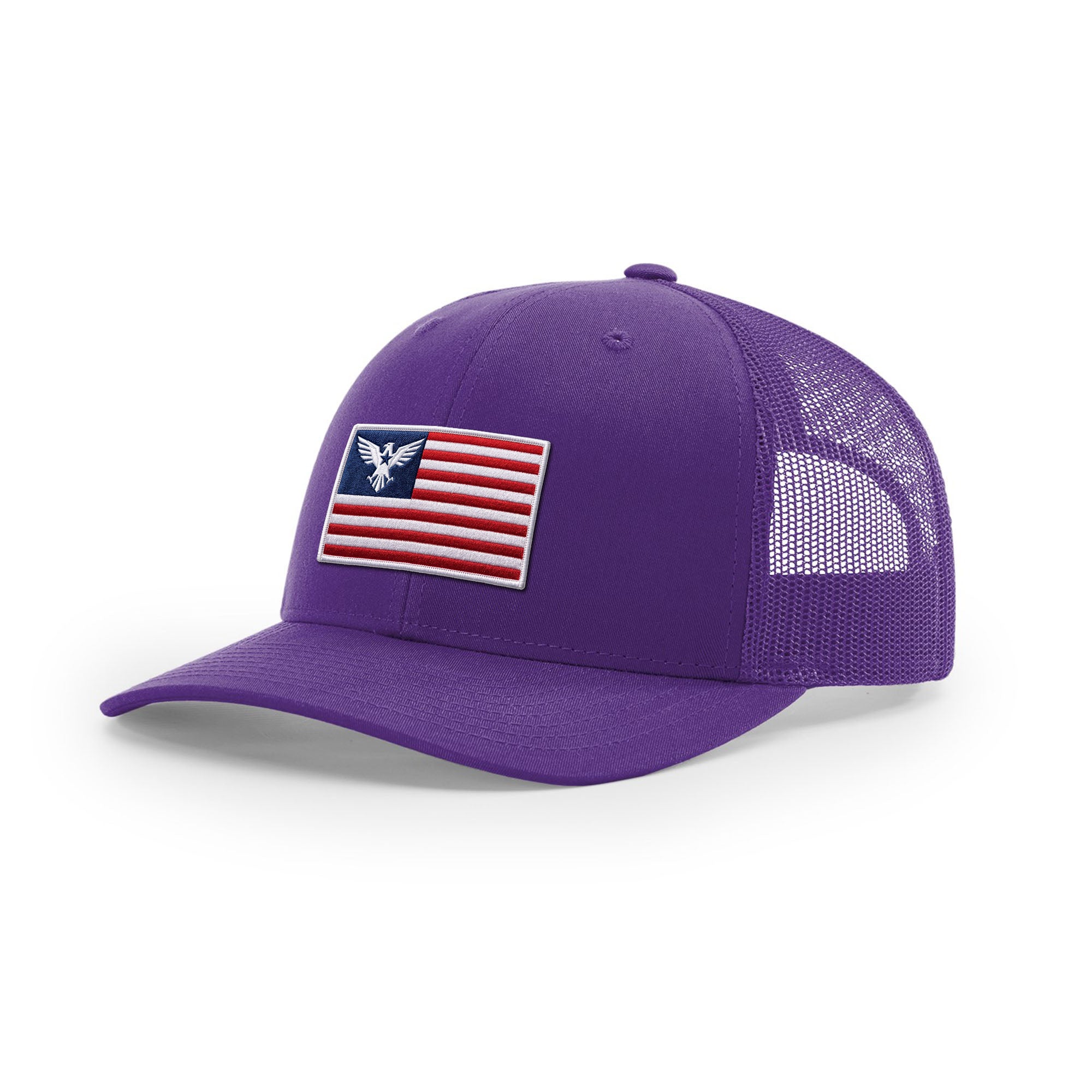 USA Flag Eagle Trucker Hat | Ballistic Republic™