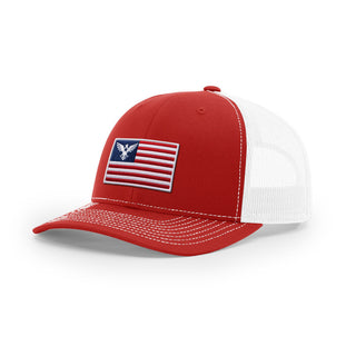 USA Flag Eagle Trucker Hat | Ballistic Republic™