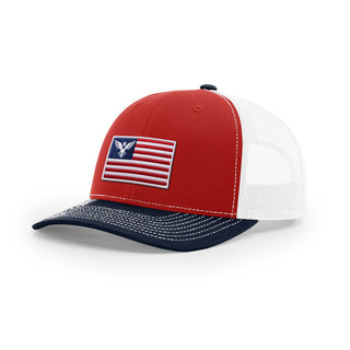 USA Flag Eagle Trucker Hat | Ballistic Republic™