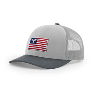 USA Flag Eagle Trucker Hat | Ballistic Republic™