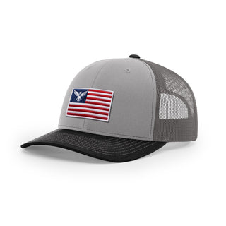 USA Flag Eagle Trucker Hat | Ballistic Republic™